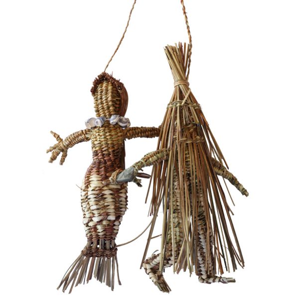Figura colgante del Trauko y la Sirena