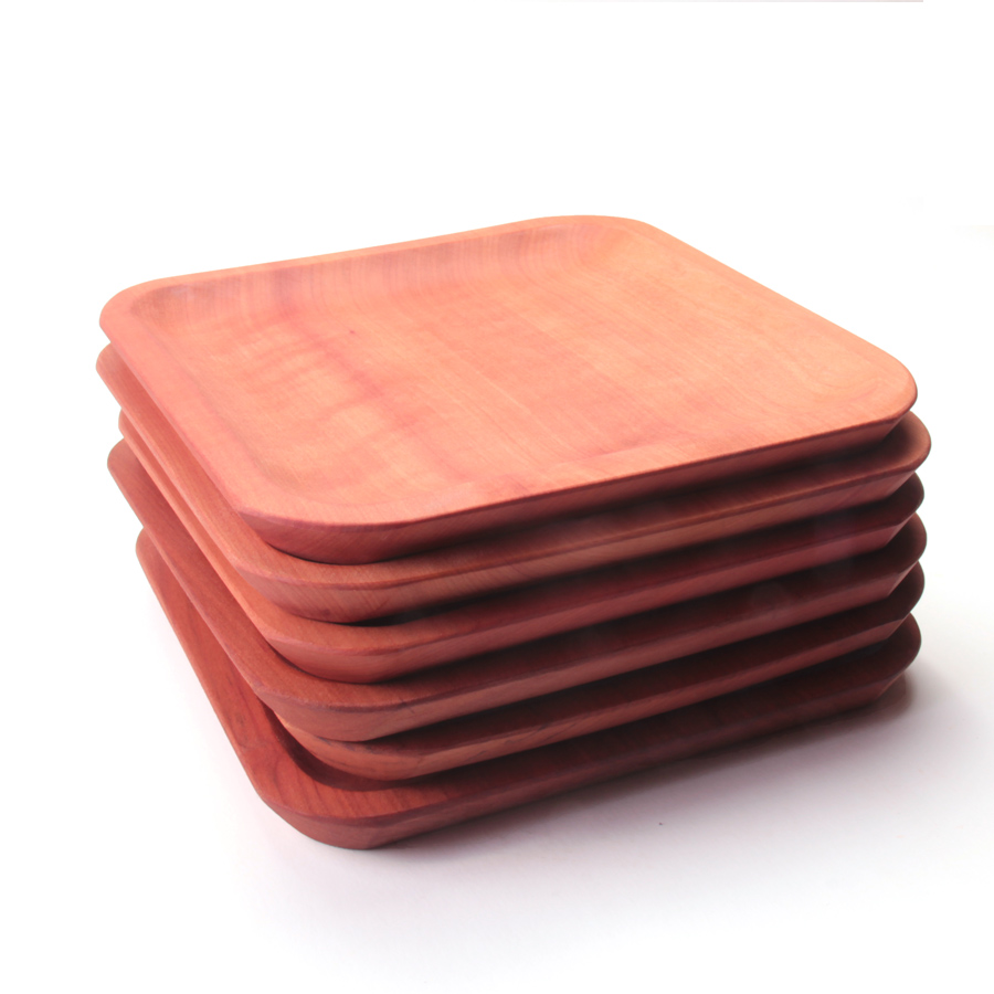 Set de Platos de Madera de Raulí