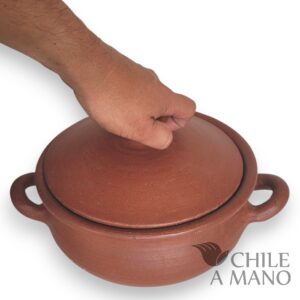 Alternative view of Olla de greda color natural