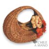 Canasto luna de mimbre