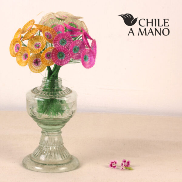 Ramo de flores de crin