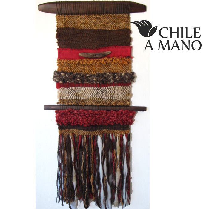 Telar decorativo en lana natural en Temuco - Otros Artículos, 577124