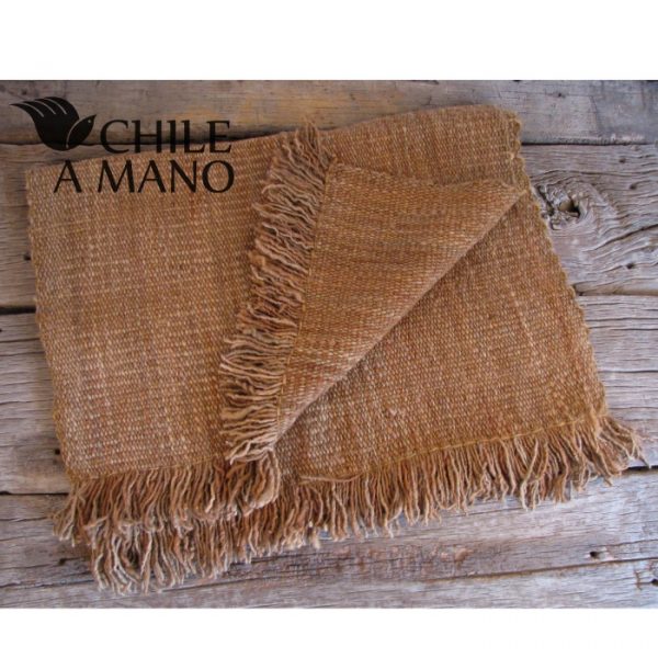 Piecera 100% Lana virgen teñido natural - ocre matizado