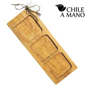 Tabla de mañio para picoteo
