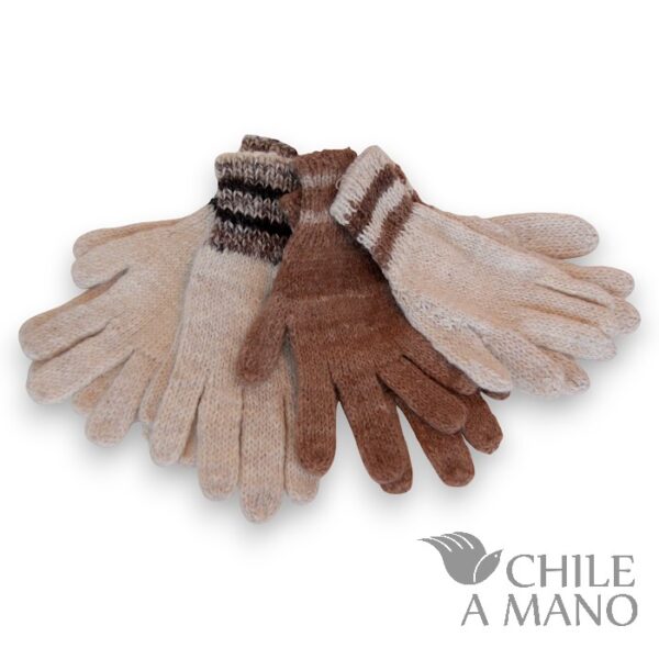 Guantes en lana de alpaca