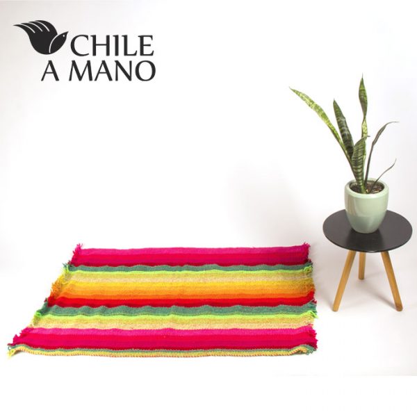 Bajada de cama arcoiris