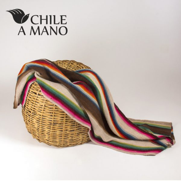 Piecera andina crudo y color