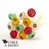 ramo de florcitas de crin