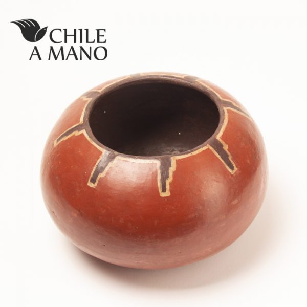 Cuenco ceremonial Diaguita rojo