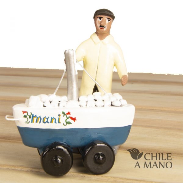 Vendedor con barquito Manicero