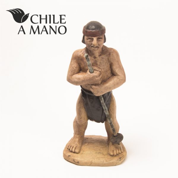 Escultura de Lautaro en Cerámica