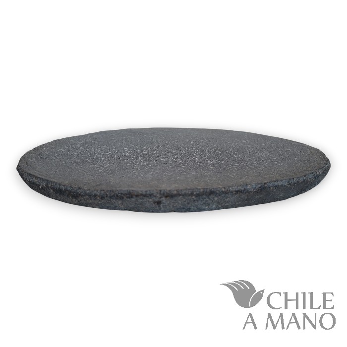 Plato de piedra gris oscuro - Imagen 3