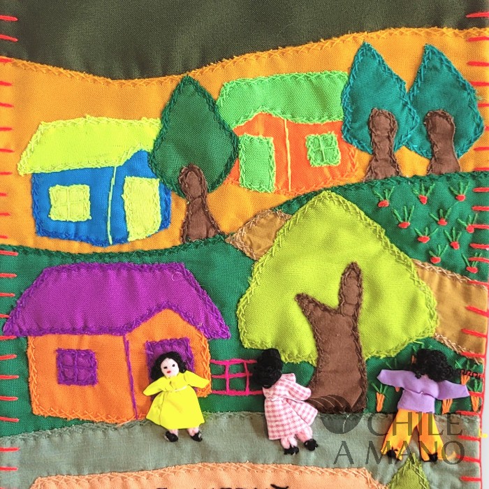 Arpillera Comedor infantil - Imagen 2