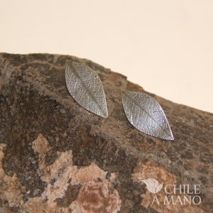 Alternative view of Aros hoja de plata