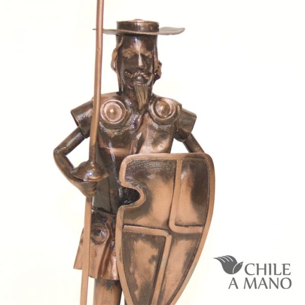 Quijote de la Mancha en Cobre