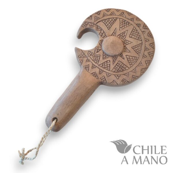 Clava Mapuche en cerámica