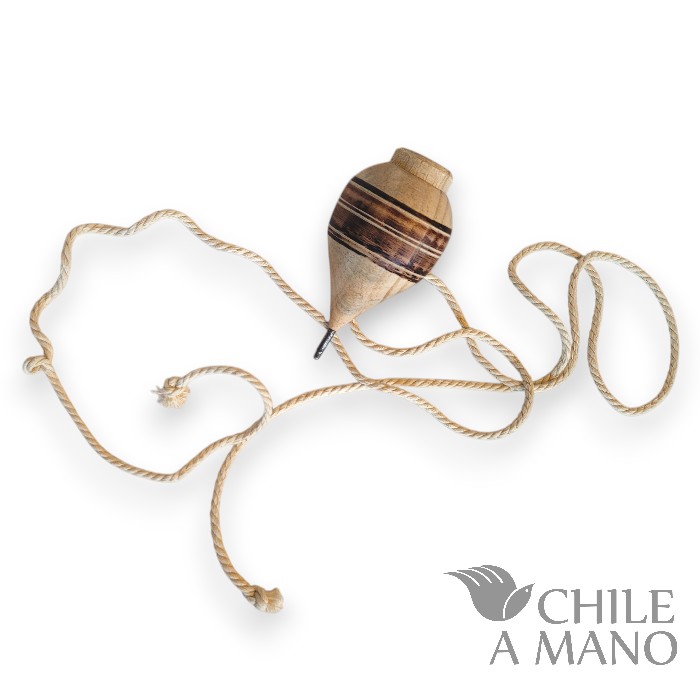 Trompo y Emboque en madera – Clásicos chilenos - Imagen 5