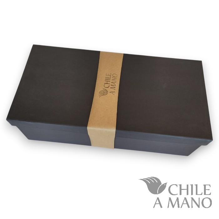 Máscara de cobre con piedras chilenas - Imagen 8