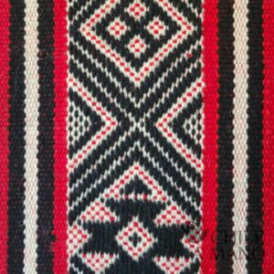 Alternative view of Telar mural Mapuche con iconografías