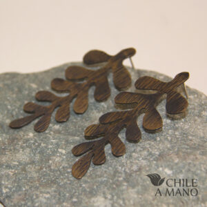 Aros helecho de cobre