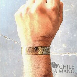 Pulsera de bronce unisex